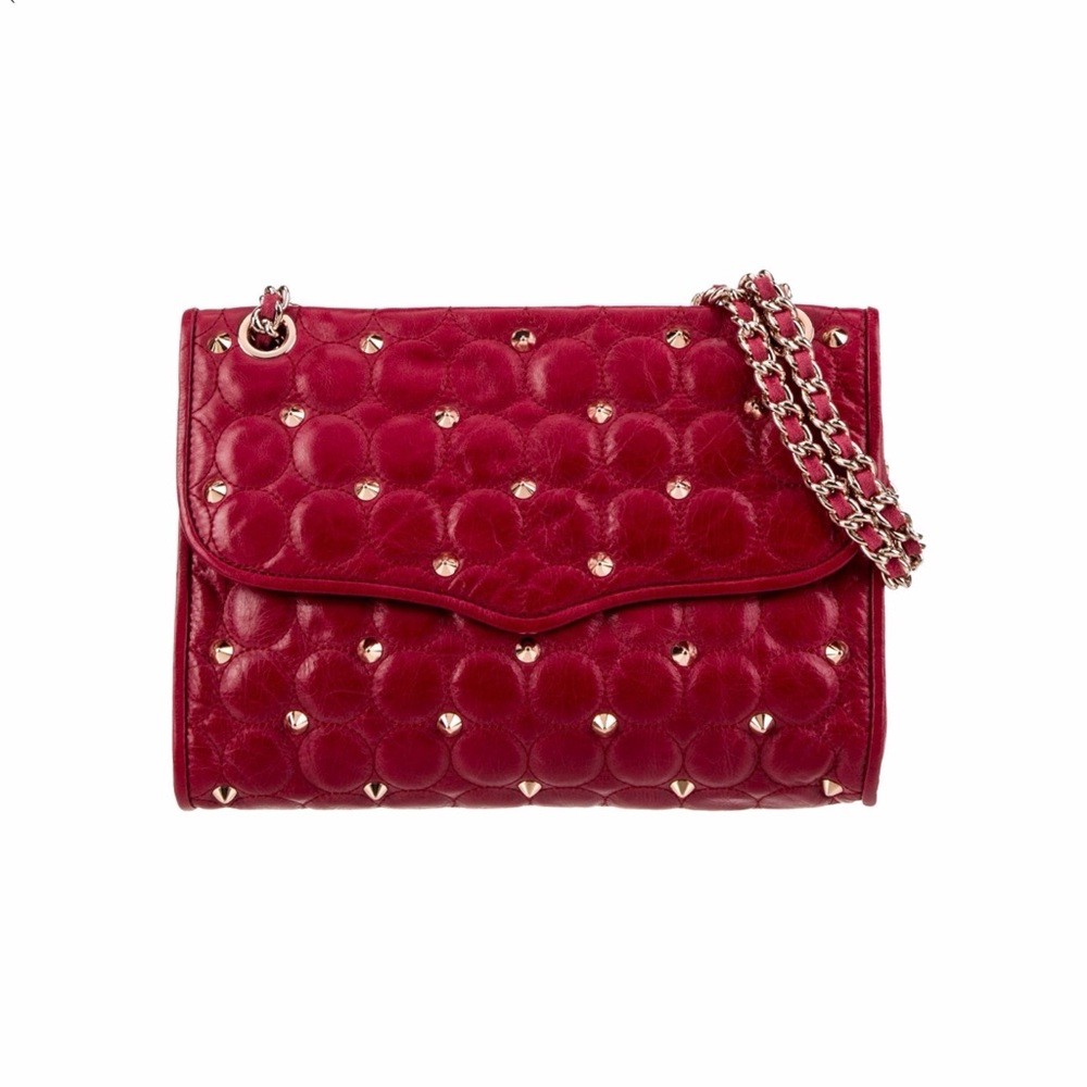 Rebecca Minkoff Red Leather Shoulder Bag
